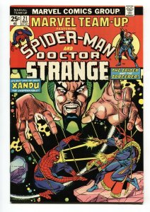 Marvel Team-Up #21 1974-SPIDER-MAN / DOCTOR STRANGE VF/NM