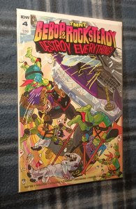Teenage Mutant Ninja Turtles Bebop & Rocksteady Destroy Everything #4 Cover B...