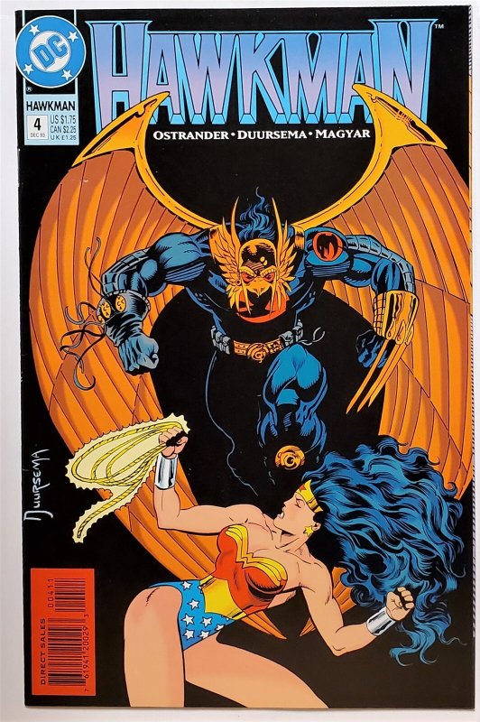 Hawkman #4 (Dec 1993, DC) VF/NM