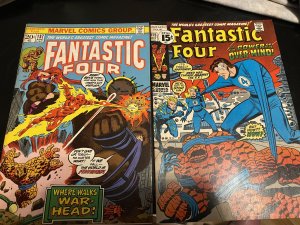 Fantastic Four #137 & #115 bronze age ff stories