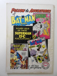 Batman Annual #1 (1961) VG- Condition moisture stain, 1/2 in spine split