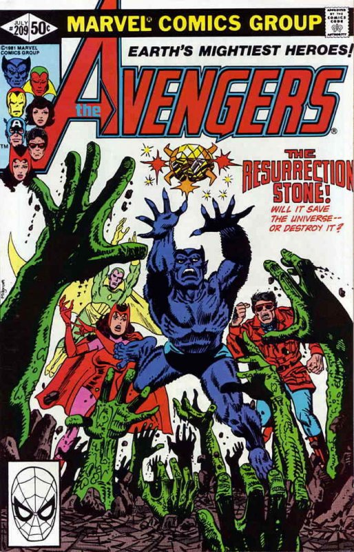 Avengers, The #209 VG; Marvel | low grade comic - save on shipping - details ins