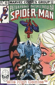 PETER PARKER (1976 Series)  (SPECTACULAR SPIDER-MAN) #82 Very Fine Comics Book