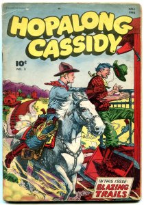 Hopalong Cassidy #3  1946 - Fawcett  -VG - Comic Book