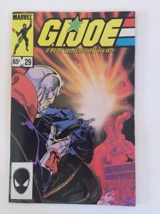 G.I. JOE A REAL AMERICAN HERO V1 #29  1984