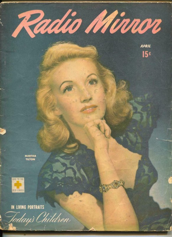 Radio Mirror-Martha Tilton-Art Linkletter-Kate Smith-Mel Blanc-April-1946