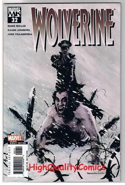 WOLVERINE #32, NM, X-men, Prisoner #0, Mark Millar, 2003, more in store