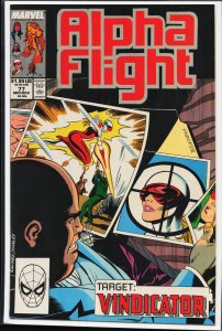 Alpha Flight #77 (1989) Alpha Flight