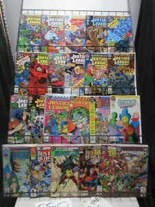 Justice League International to America (DC 1987-96) Mini-Library Lot of 124Diff