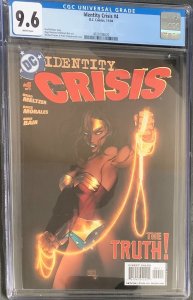 Identity Crisis #4 (2004, DC) - CGC 9.6