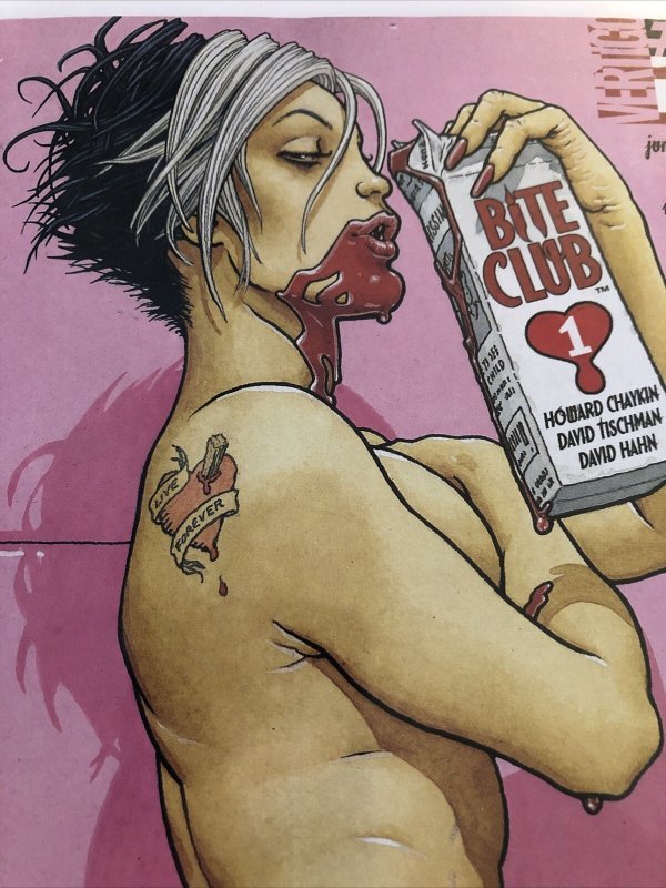 BITE CLUB #1 NM  FRANK QUITELY COVER ART VERTIGO COMICS VAMPIRE 2004