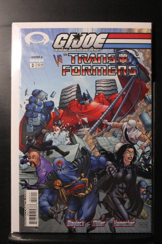 G.I. Joe vs. The Transformers #3 Cover A (2003)