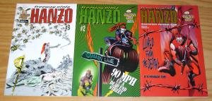 Freeway Ninja Hanzo #1-3 VF complete series - sleepy house comix set lot 2