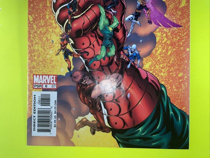 New Thunderbolts 6 Marvel Comics 2005 1st appearance Of Genis-Vell as Photon 