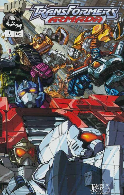 TRANSFORMERS ARMADA (2002 DW) 1-18  1st half of series!