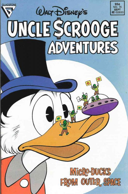 Uncle Scrooge Adventures #15 VF/NM ; Gladstone | Micro-Ducks From Outer Space