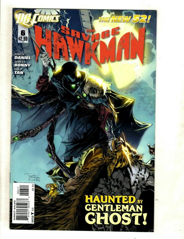 Lot Of 7 Hawkman DC Comic Books Savage # 2 3 4 5 6 + Special # 1 + # 24 MF16