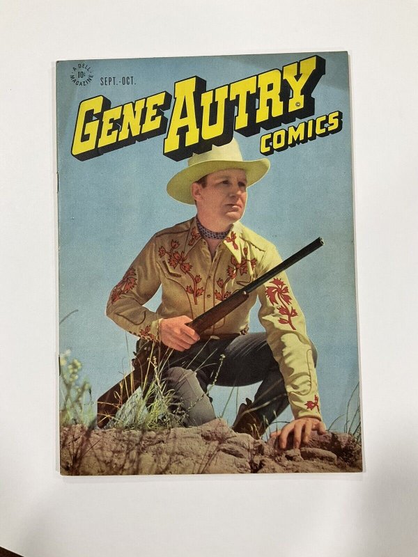 Gene Autry Comics 3 Very Fine Vf 8.0 1946 Dell