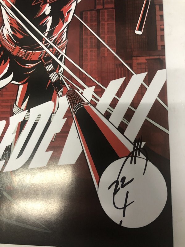 Daredevil (2022) # 1 Variant • Zdarsky • Marvel Comics • Signed Joe Quesada •