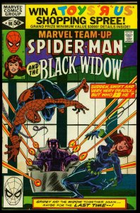 Marvel Team-Up #98 1980- Spider-man - Black Widow - NM 