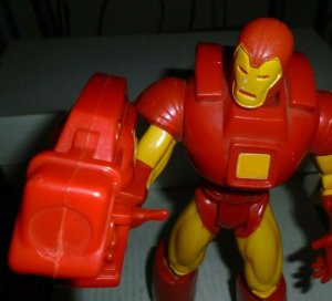 Iron Man Deluxe Edition 10 Figure / Space Armor Poseable NEW 1995 ToyBiz Marvel