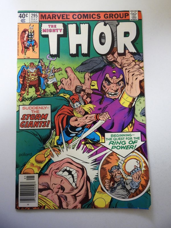 Thor #295 (1980) FN/VF Condition