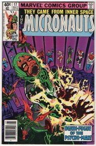 Micronauts #17 (1980)  VF/NM 9.0