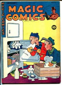 Magic #66 1945-McKay-Mandrake-Dagwood-Popeye-Lone Ranger-Blondie-Ray Crane-VF-