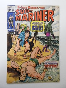 Sub-Mariner #18 (1969) VG Condition