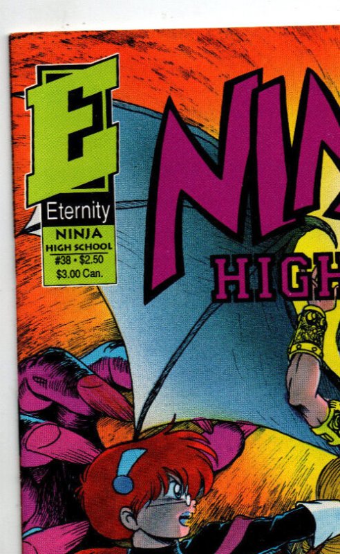 Ninja High School #38 - 1st app Lillith - Warrior Nun - Eternity - 1993 - (-NM)