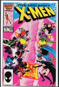The Uncanny X-Men #208 (1986) X-Men