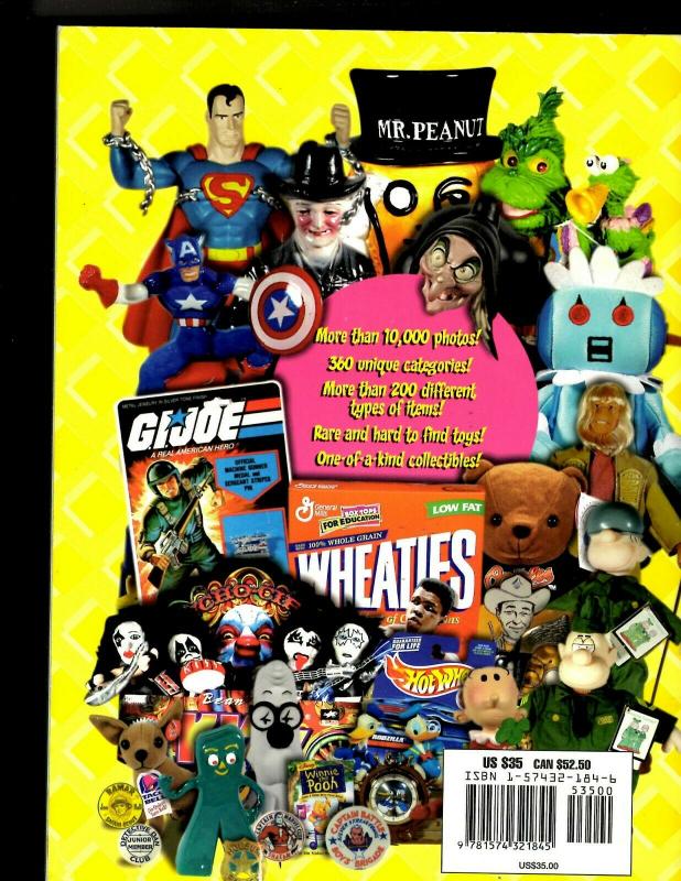 Hake's Price Guide To Character Toys Visual Guide & Checklist Book Gemstone JL20 