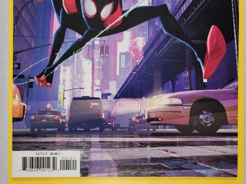 Miles Morales Spider-Man #1 Animation Variant 1:10 Marvel Comics 2018 NM