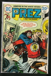 PREZ #1-4 MOST VG-VF #1-4 Fisherman Collection