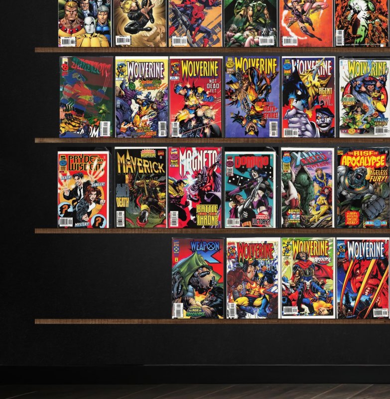 Huge Lot 150+ Comics with Wolverine, Exiles, The Outsiders & More!