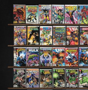 Huge Lot 150+ Comics with Green Lantern, Captain America, Firearm & More!