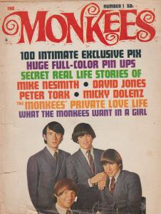 THE MONKEES , FAN MAGAZINE, 1966 BAGGED & BOARDED