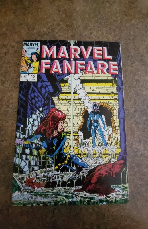 Marvel Fanfare #12 (1984) 2nd Iron Maiden & 1st Snapdragon