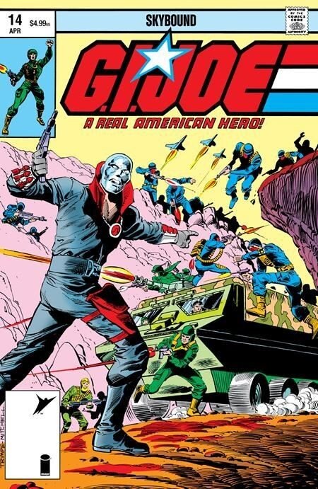 Gi Joe Real American Hero #14 Hama Files Edition Cvr C Foil Var Image Comics