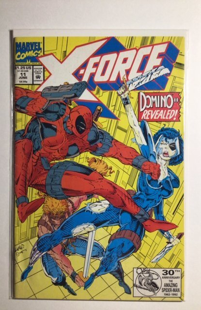 X-Force #11 Direct Edition (1992) 1st Domino