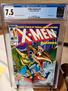 X-Men Classics #2 CGC 7.5 - 1984