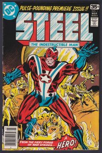 Steel #1 1978 DC 6.5 Fine+ comic