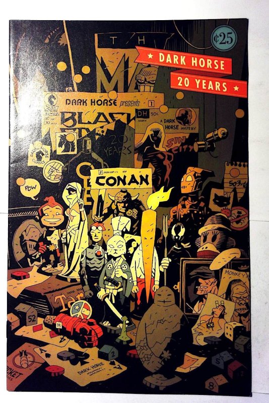 Dark Horse Twenty Years #0 2006 Conan Hellboy Mask Groo Concrete Comic