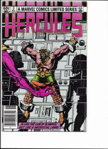 Hercules #3 Newsstand Edition (1982)