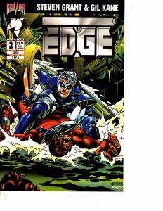 Lot Of 2 Malibu Comic Books Strikeback #3 and Edge #3 ON12