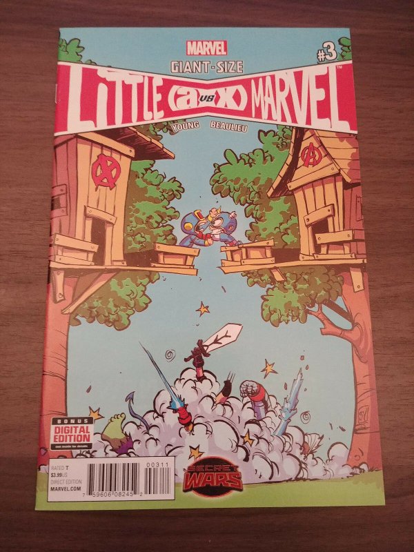 Secret Wars: Giant-Size Little Marvel AvX (Marvel 2015) #1-4 Set (Skottie Young)