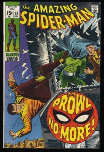 Amazing Spider-Man #79 VG+ 4.5 2nd Appearance Prowler!