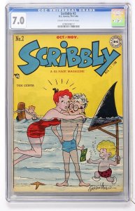 Scribbly #2 (1948) CGC 7.0 FVF