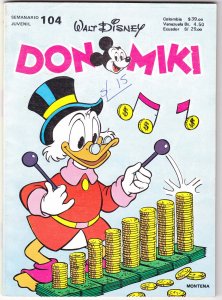 Don Miki (Walt Disney) #104 VG ; Edicion Suramericana | low grade comic Uncle Sc