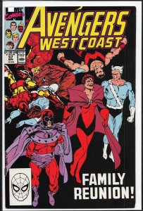 Avengers West Coast #57 (1990) West Coast Avengers / Avengers West Coast